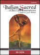 Italian Sacred Masterpieces Vocal Solo & Collections sheet music cover